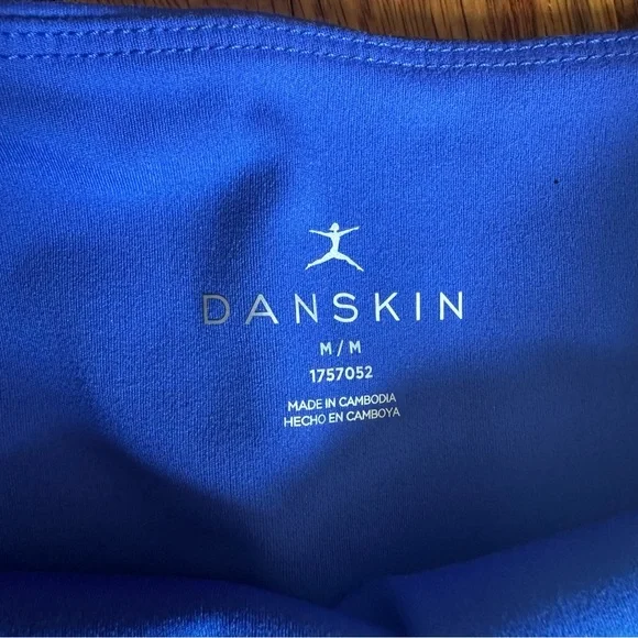 Danskin Blue Performance Leggings - Picture 7 of 10